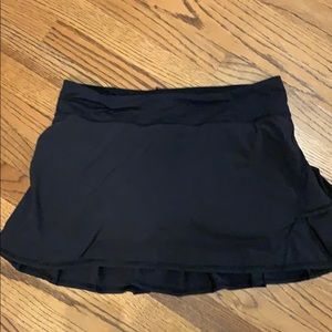 Lululemon black size 10 skort